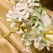 18KT Gold Plated Zircon Band Ring