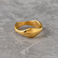 18KT Minimal Gold Plated Band Ring